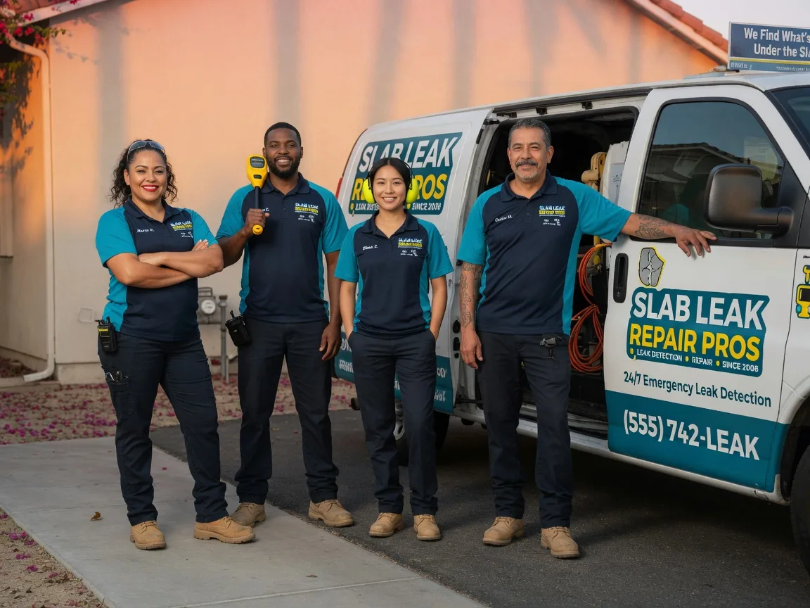 Slab Leak Repair company in Achille, OK